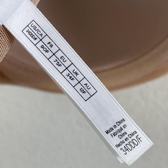 Le Mystere Bra Womens 34DDD/F Natural Soiree Strapless 9756 Convertible Multiway - Picture 10 of 12